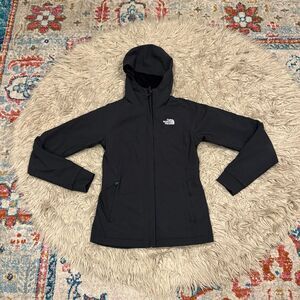 The North Face full zip black jacket XS